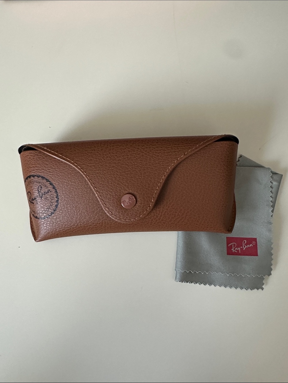 Leather Ray Ban case